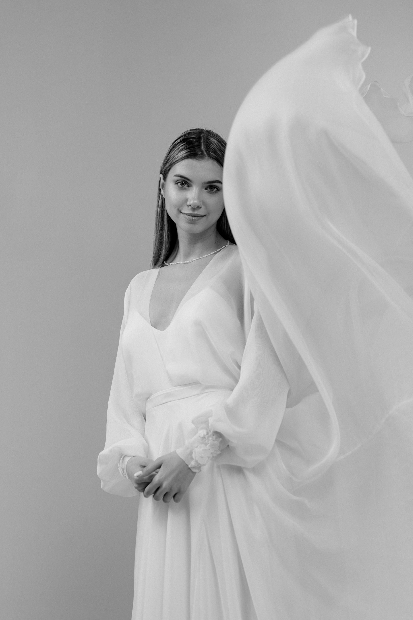 Rochie mireasa simpla Ava