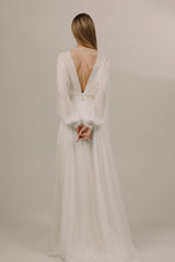 Rochie mireasa simpla Ava