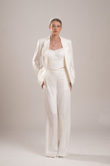 Costum alb cununie civila Novia