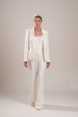 Costum alb cununie civila Novia