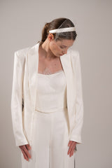 Costum alb cununie civila Novia