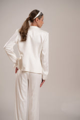 Costum alb cununie civila Novia