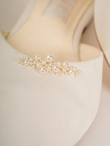 Pantofi fara toc mireasa Elisea