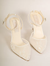 Pantofi mireasa dantela Alouette