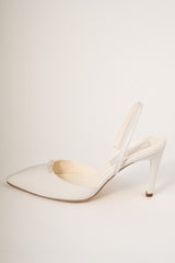 Pantofi mireasa matase si perle Selene