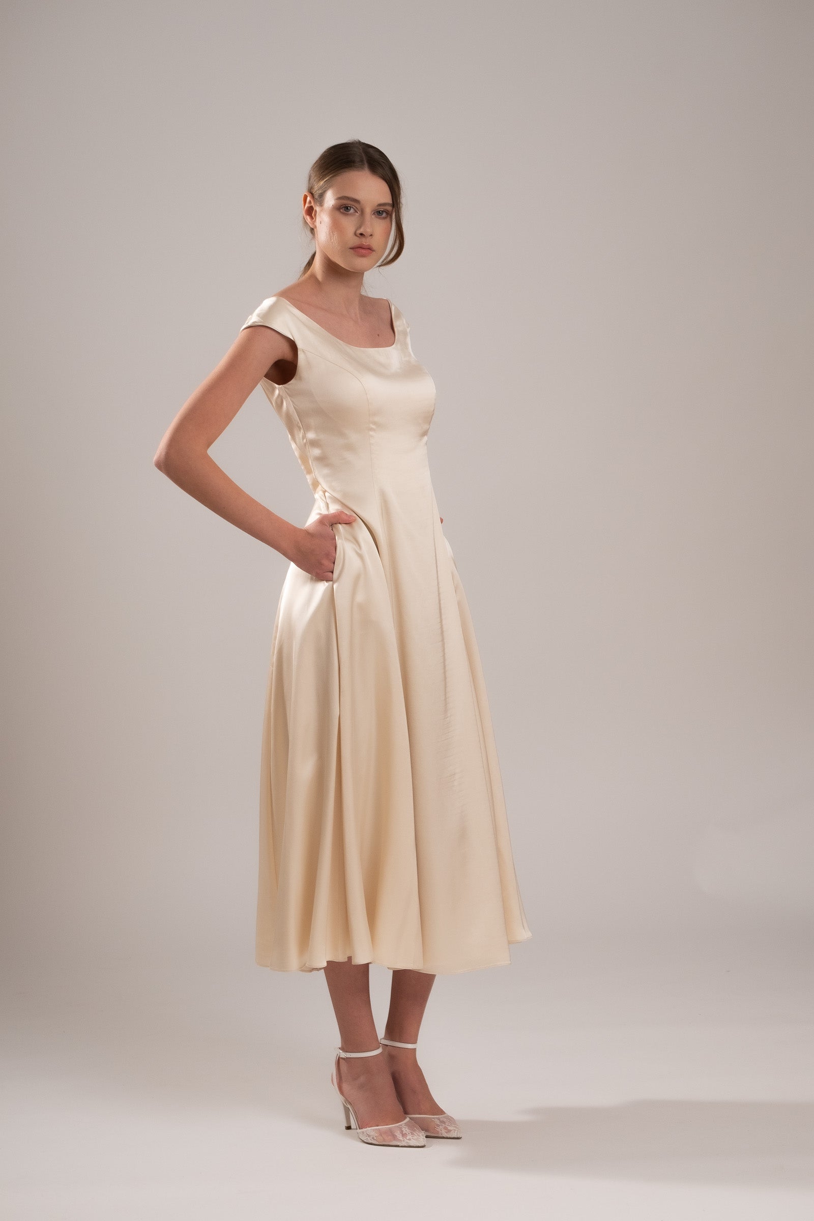 Rochie cununie civila Aela