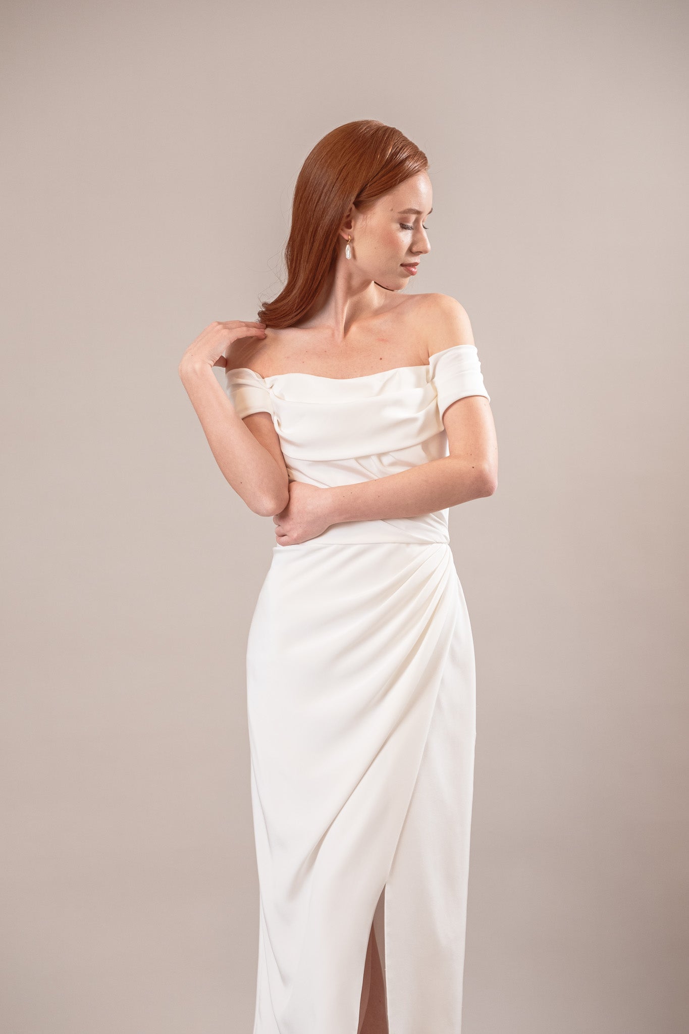 Rochie cununie civila Brigid