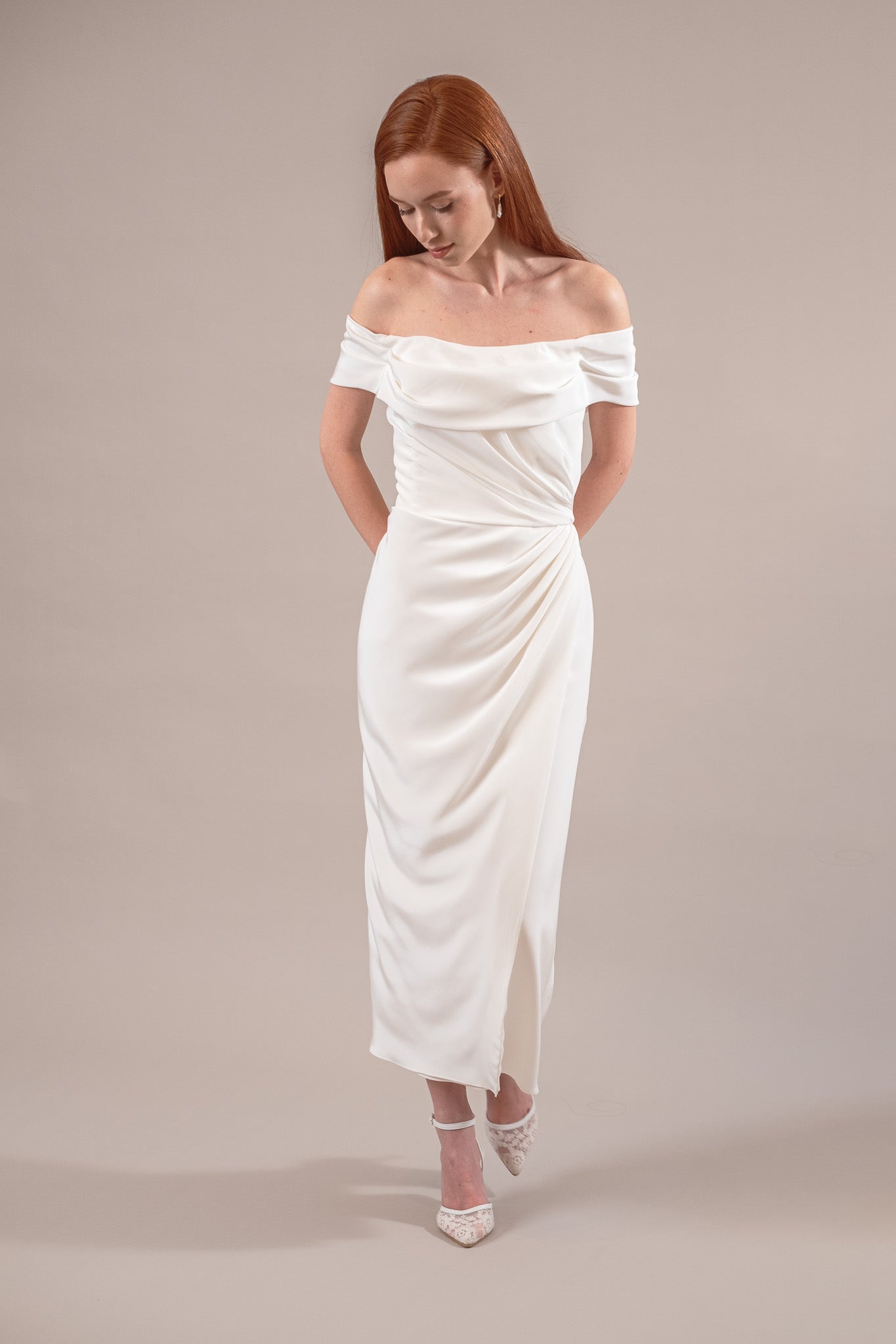 Rochie cununie civila Brigid