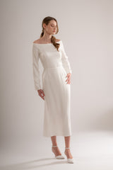 Rochie cununie civila Noma