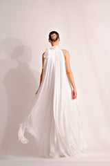Rochie lunga cununie civila receptie Cora