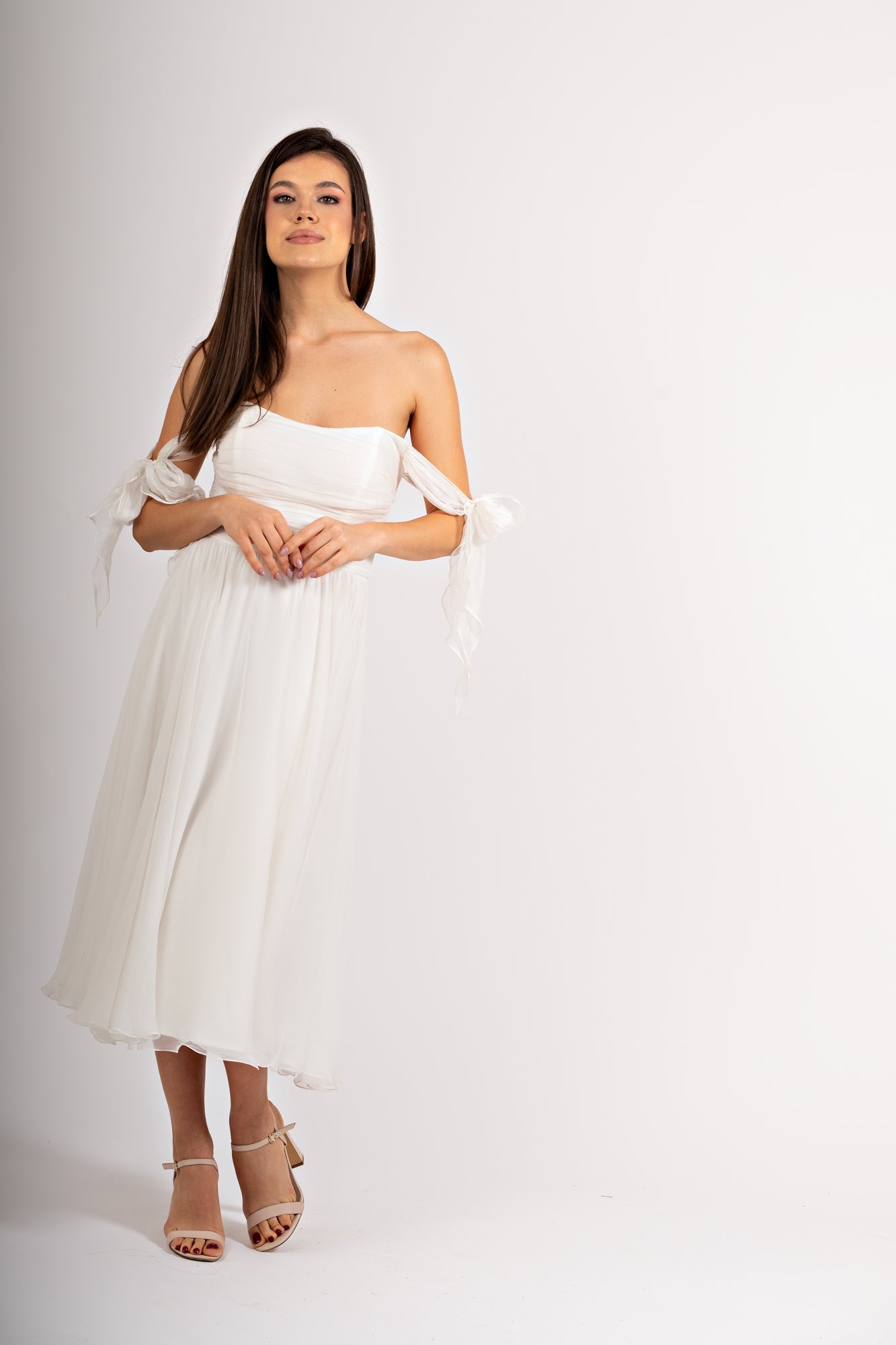 Rochie midi cununie civila Selene