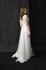 Rochie mireasa corset dantela Elyne