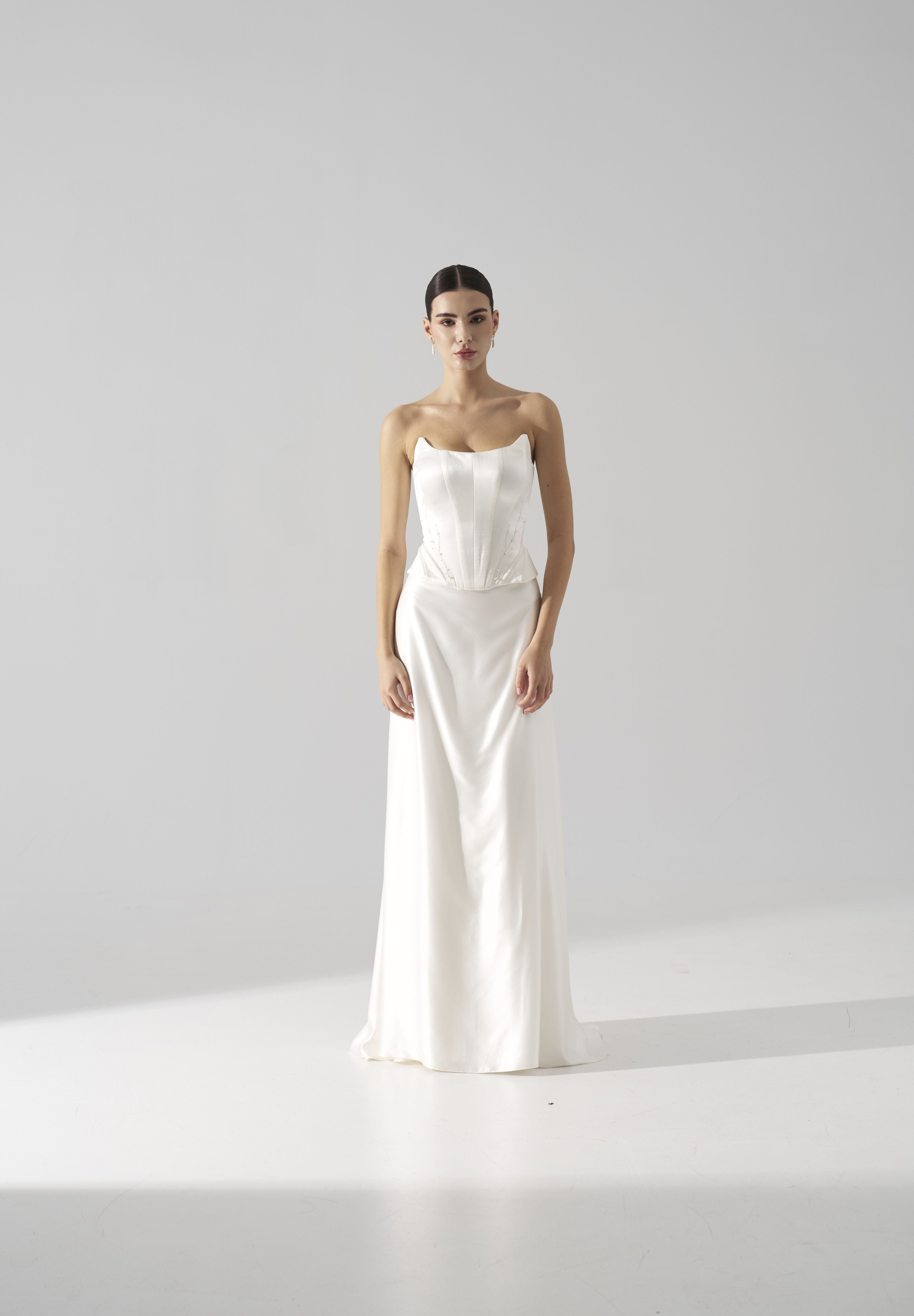 Rochie mireasa corset structurat Daliah