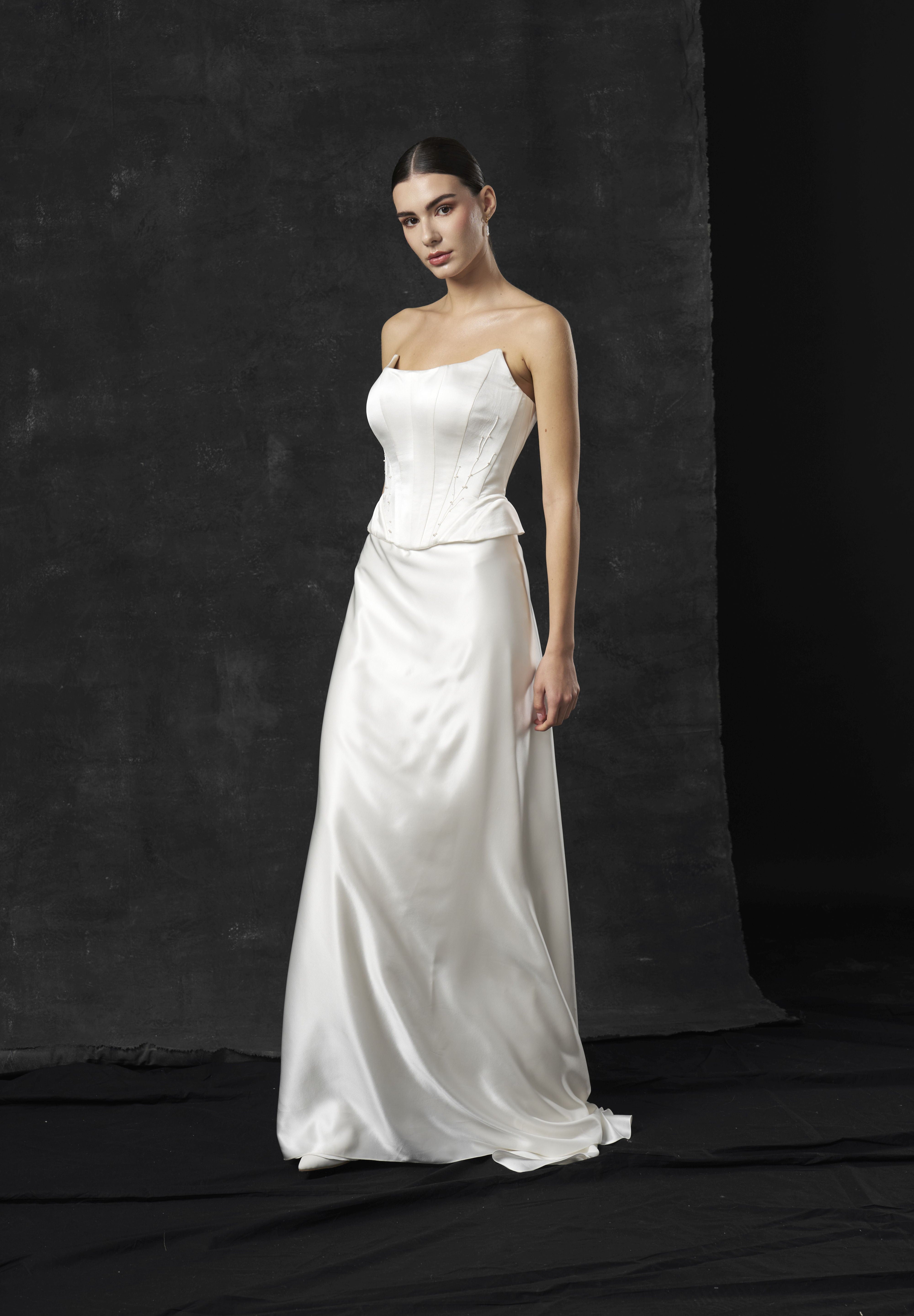 Rochie mireasa corset structurat Daliah