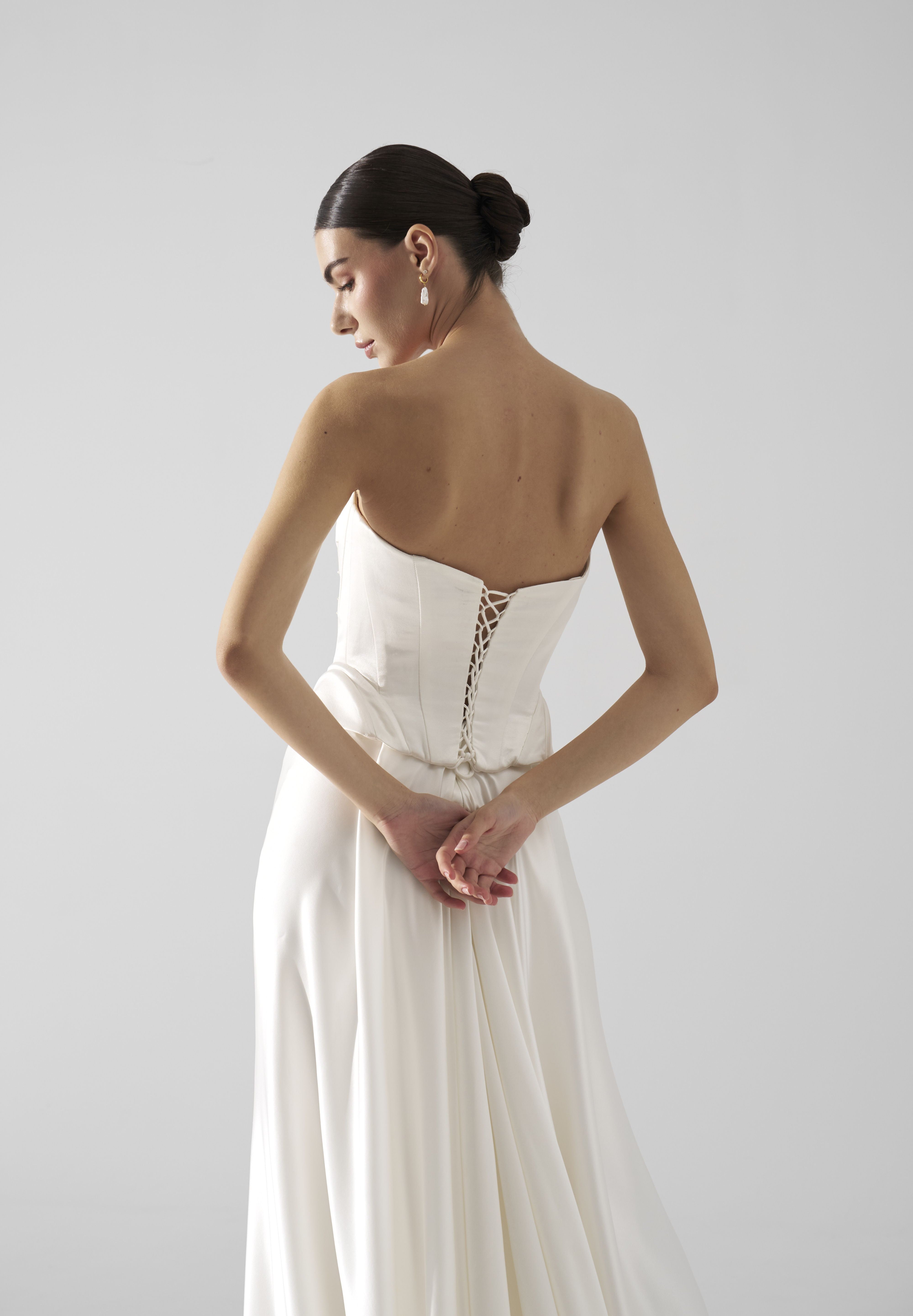 Rochie mireasa corset structurat Daliah