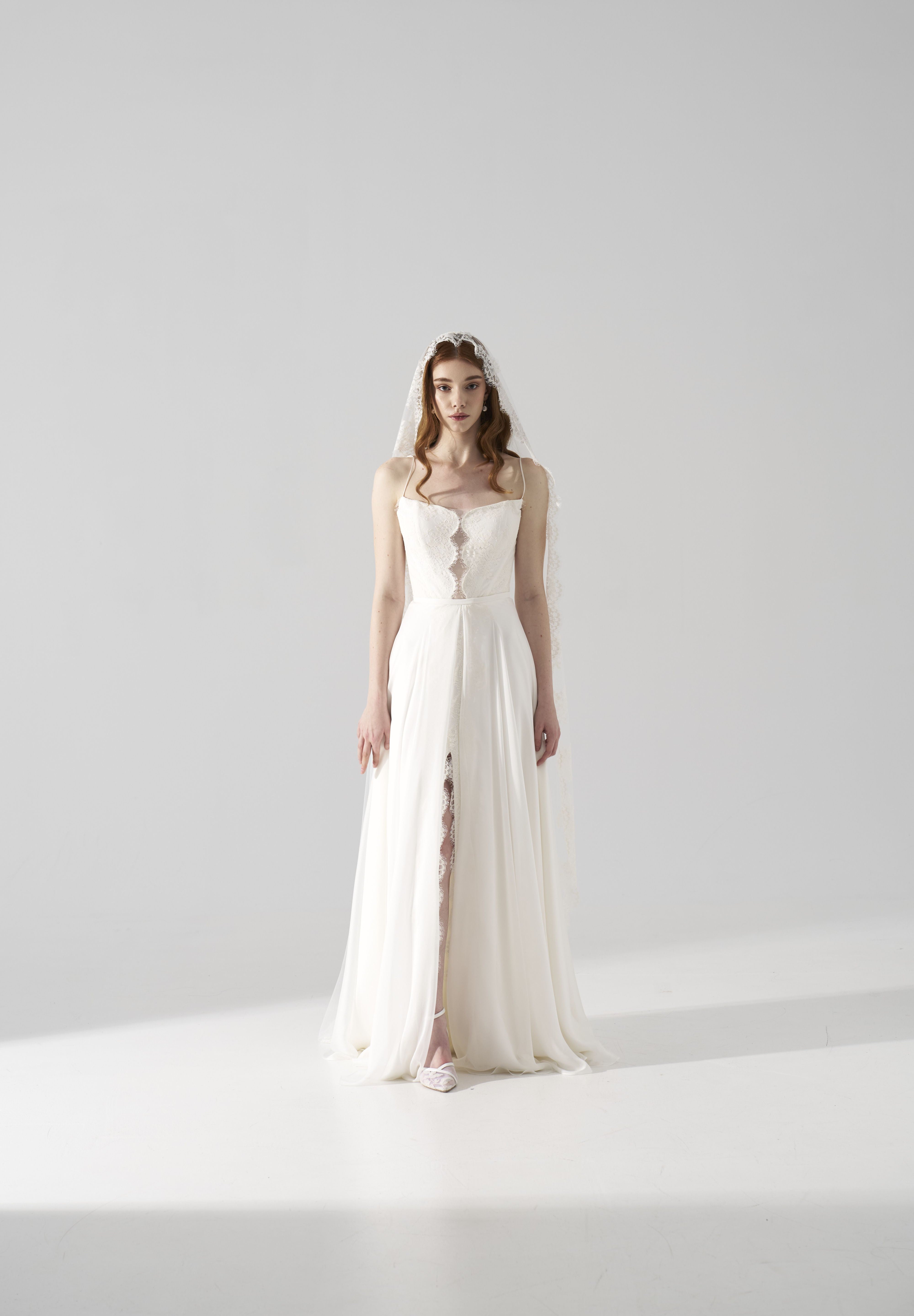 Rochie mireasa dantela Freya