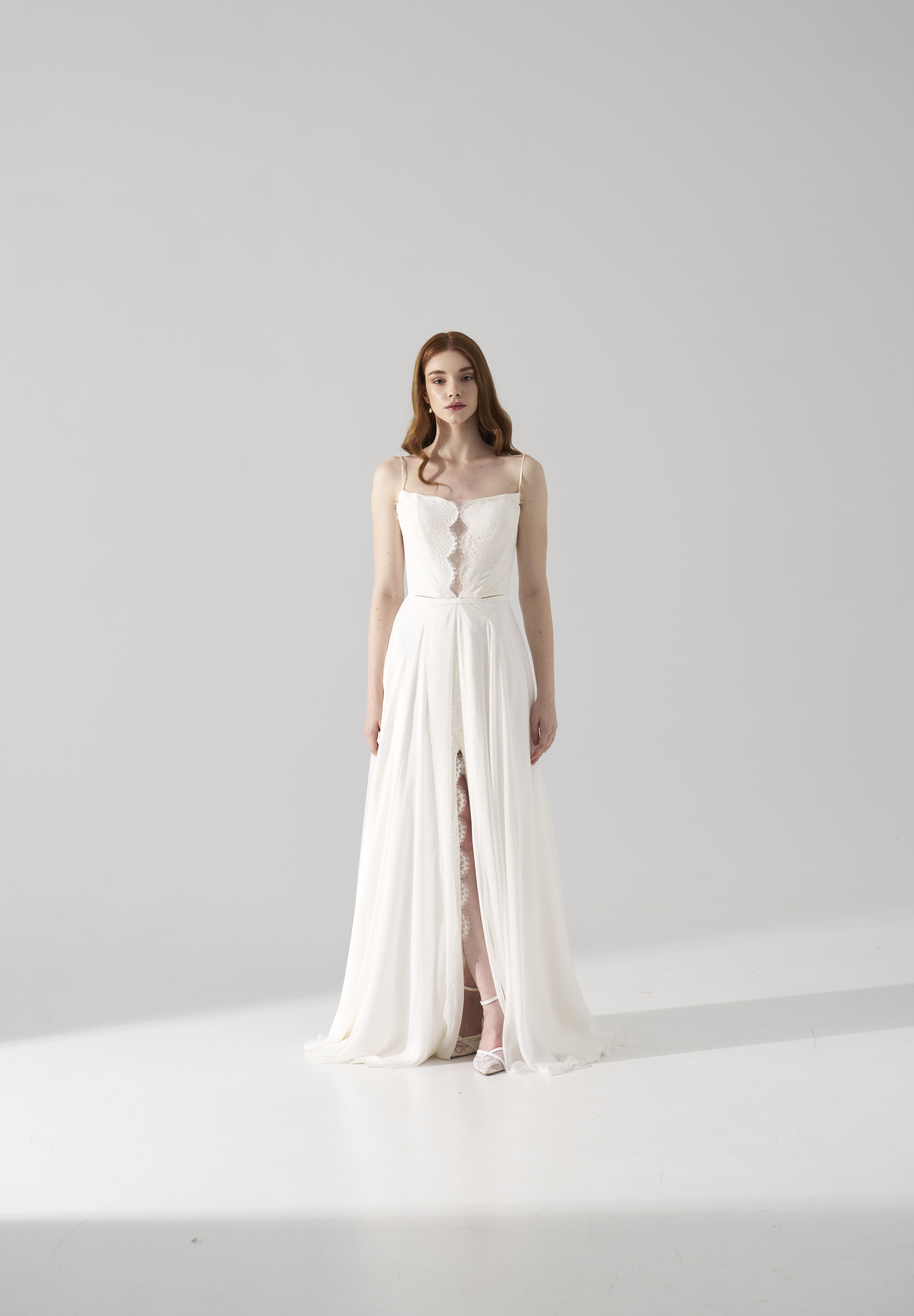 Rochie mireasa dantela Freya