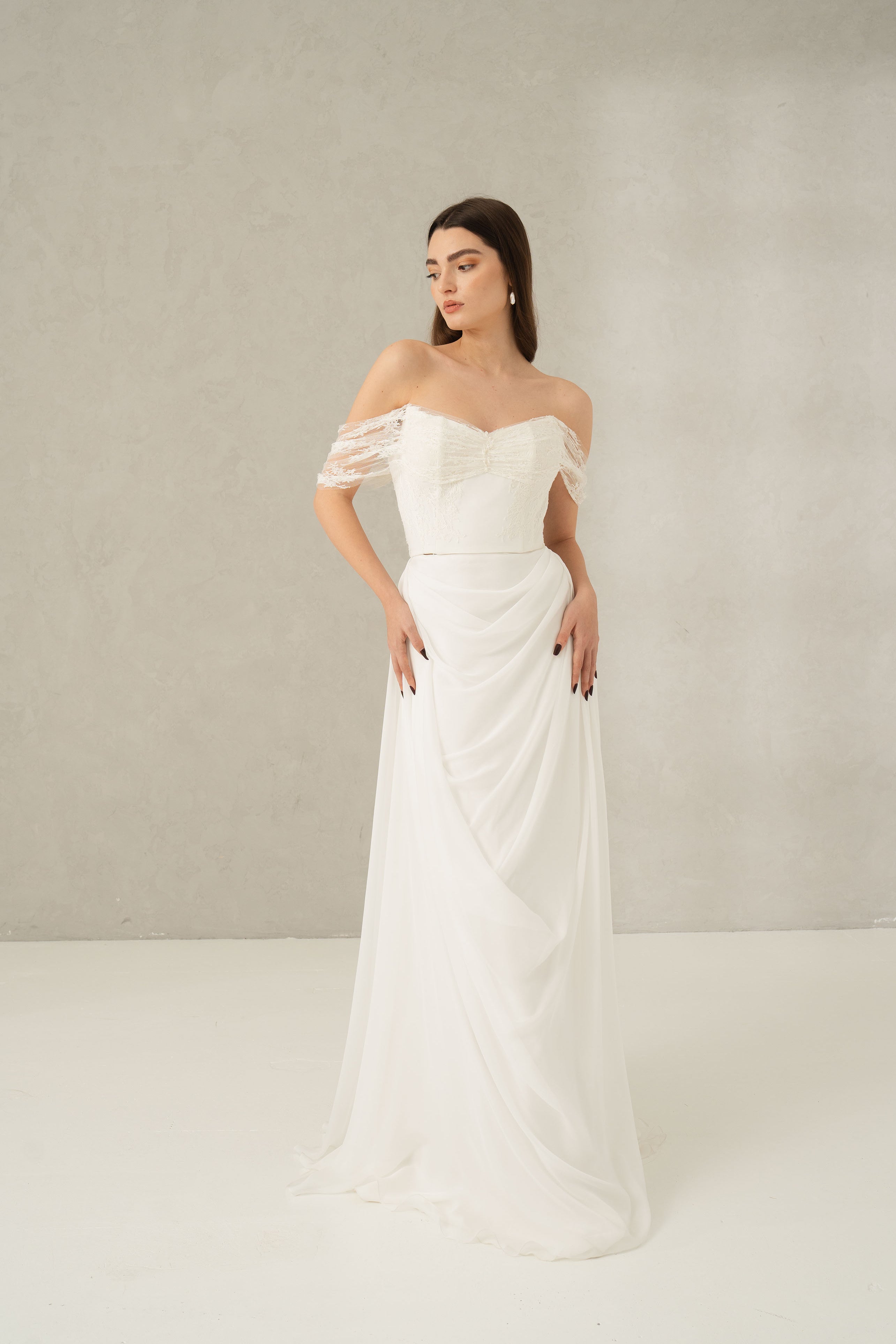 Rochie mireasa dantela Sophie