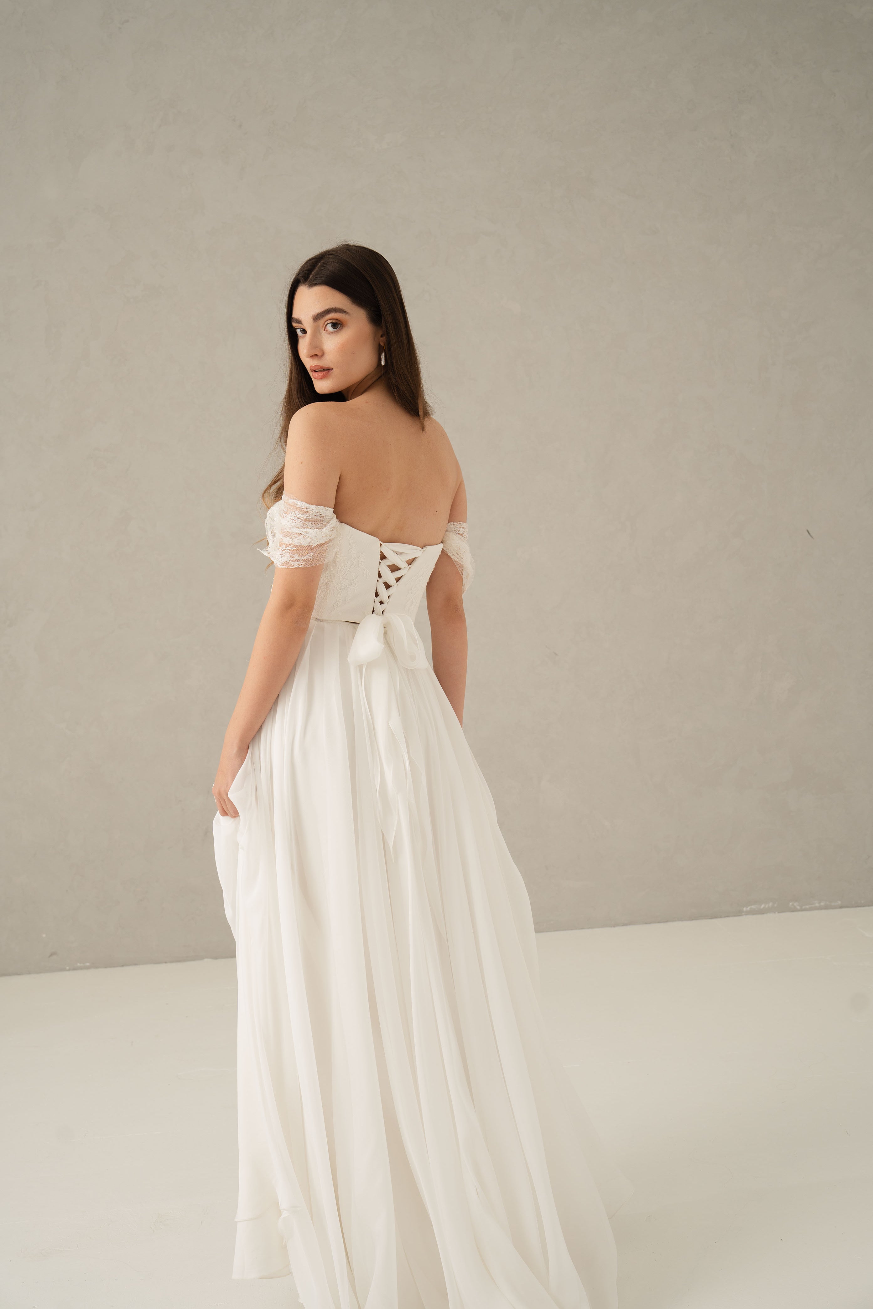 Rochie mireasa dantela Sophie