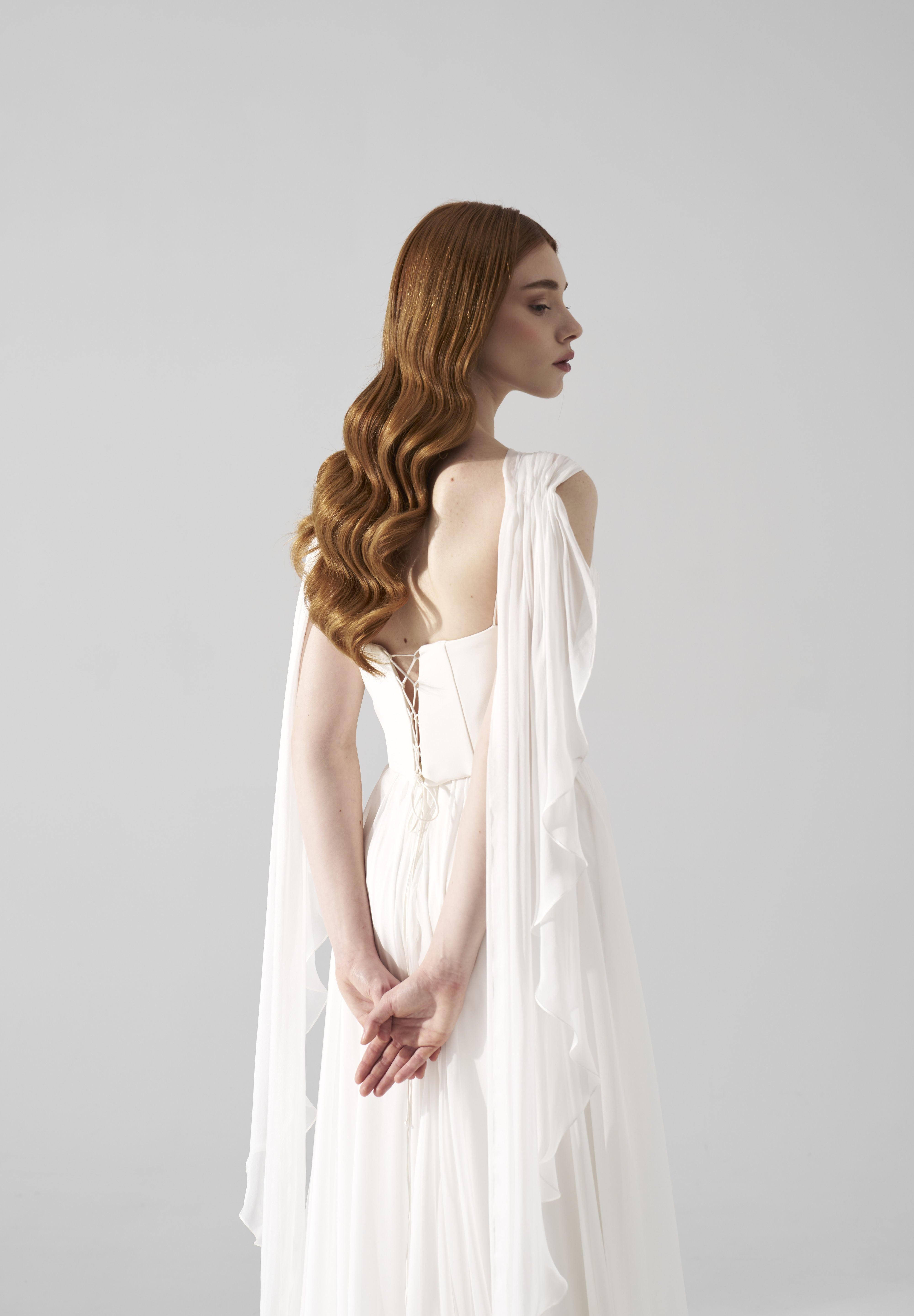 Rochie mireasa matase Iris