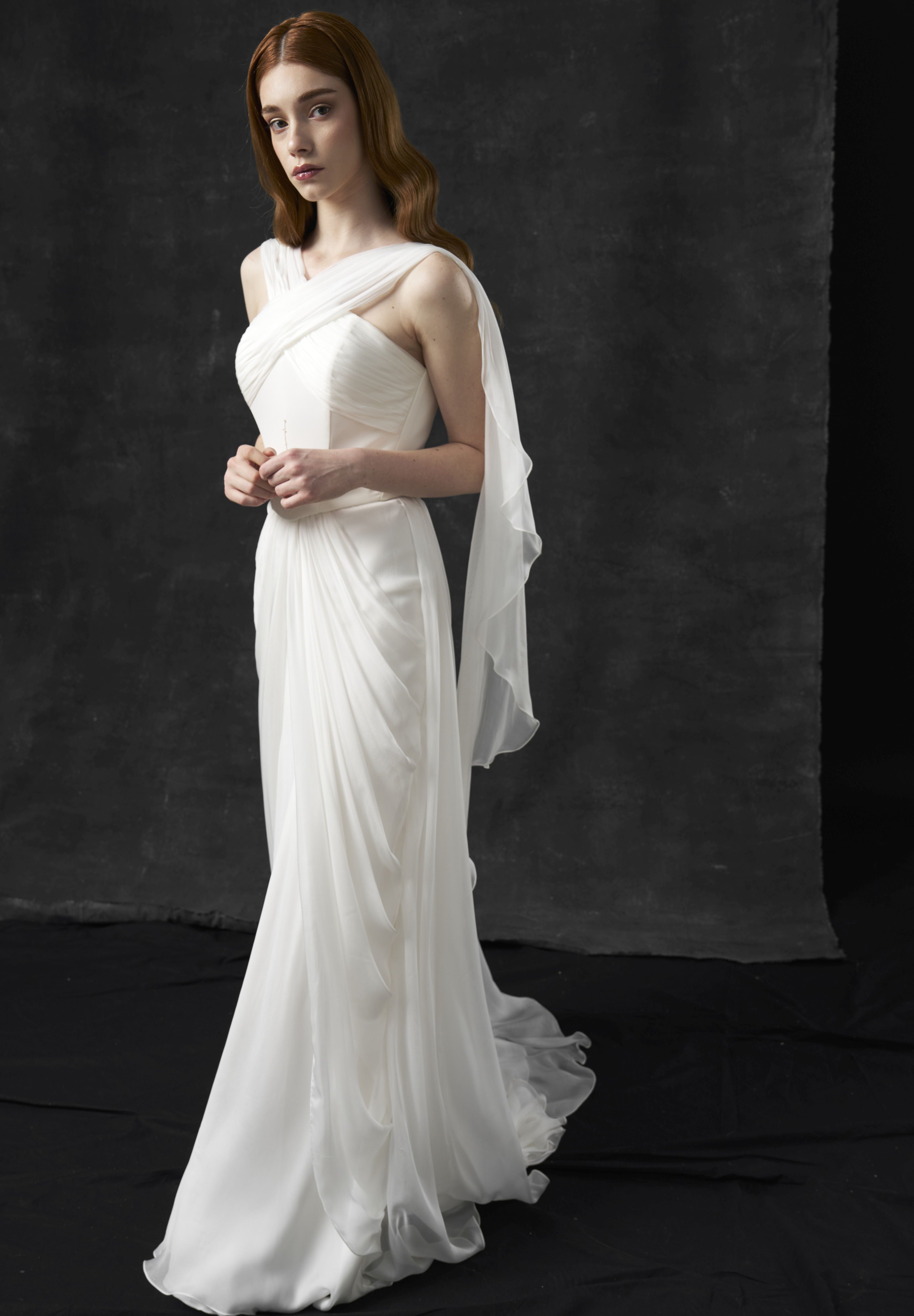 Rochie mireasa matase Iris