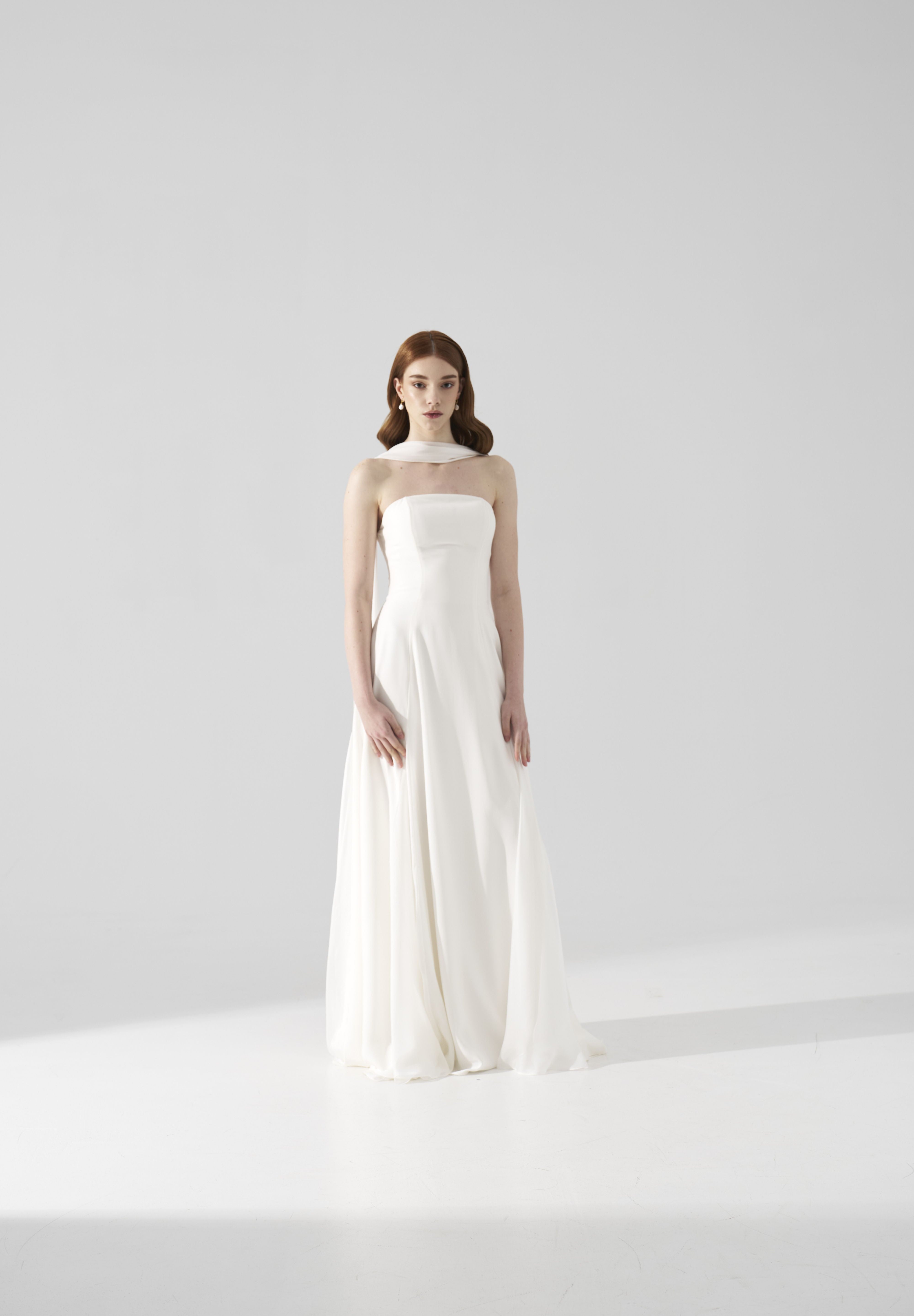 Rochie mireasa minimalista Delia