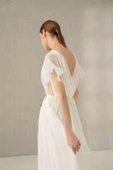 Rochie mireasa voal Celia