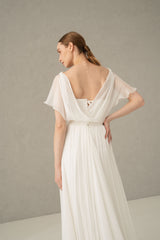 Rochie mireasa voal Celia