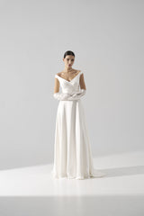 Rochie mireasaza matase Zaya