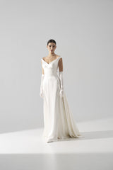 Rochie mireasaza matase Zaya