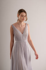 Lavender | Rochie midi cununie civila / ocazie marimea 36