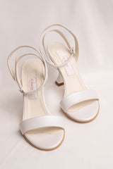 Sandale mireasă simple si comode Elara