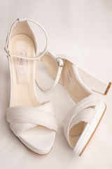 Sandale mireasa cu platforma Aurora