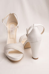 Sandale mireasa cu platforma Aurora