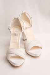 Sandale mireasa cu platforma Aurora