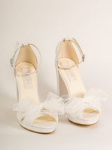 Sandale mireasa platforma Elowen