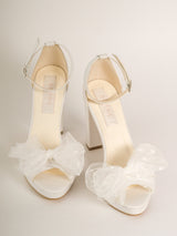 Sandale mireasa platforma Elowen