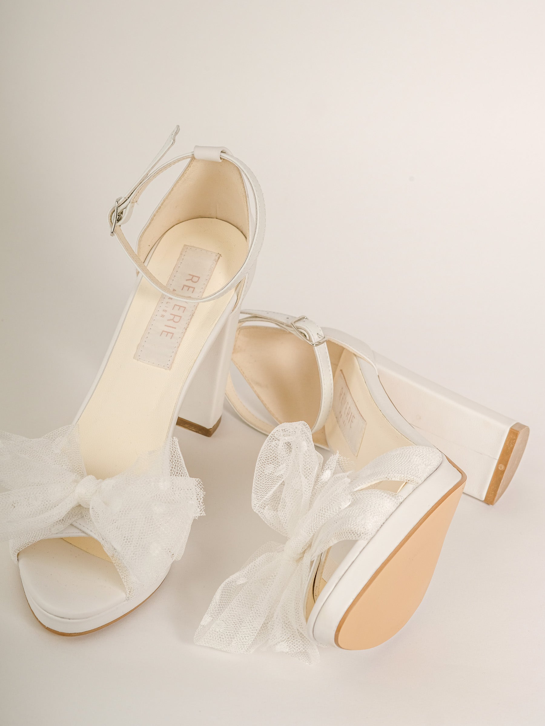 Sandale mireasa platforma Elowen