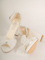 Sandale mireasa platforma Elowen