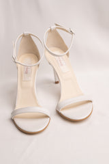 Sandale mireasa simple și elegante din piele Emira