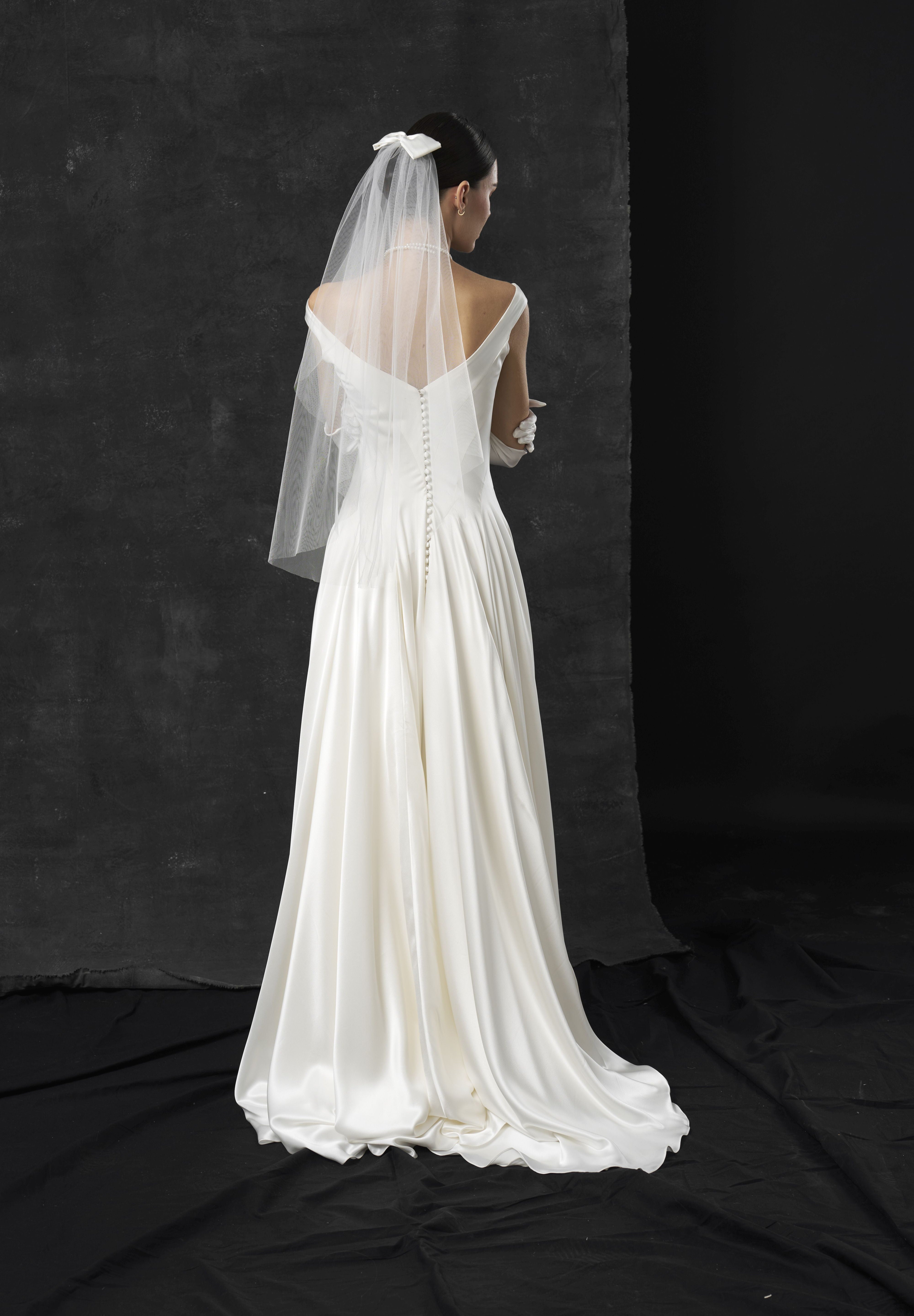 Pixie | Voal mireasa simplu