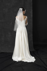 Pixie | Voal mireasa simplu