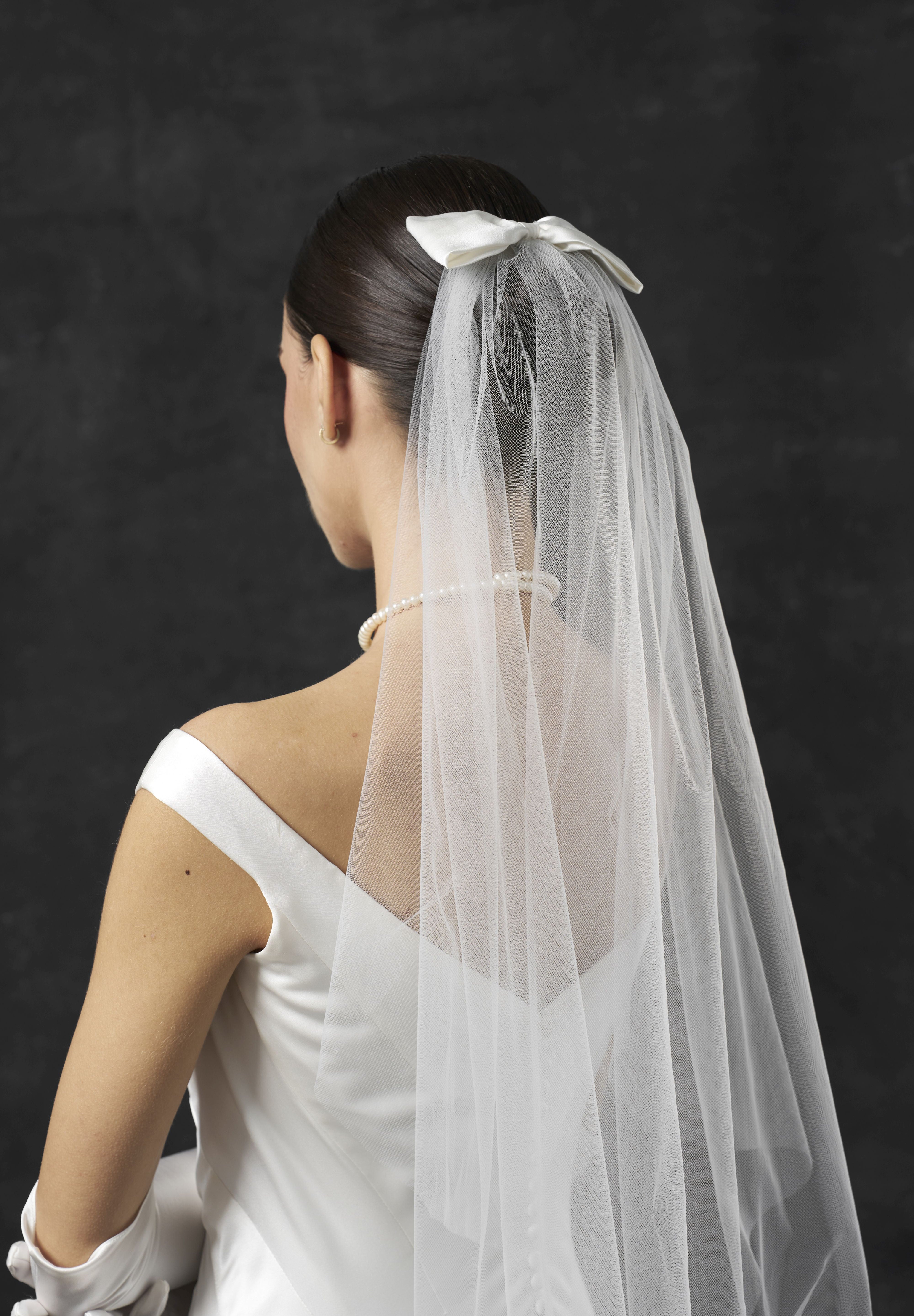 Pixie | Voal mireasa simplu