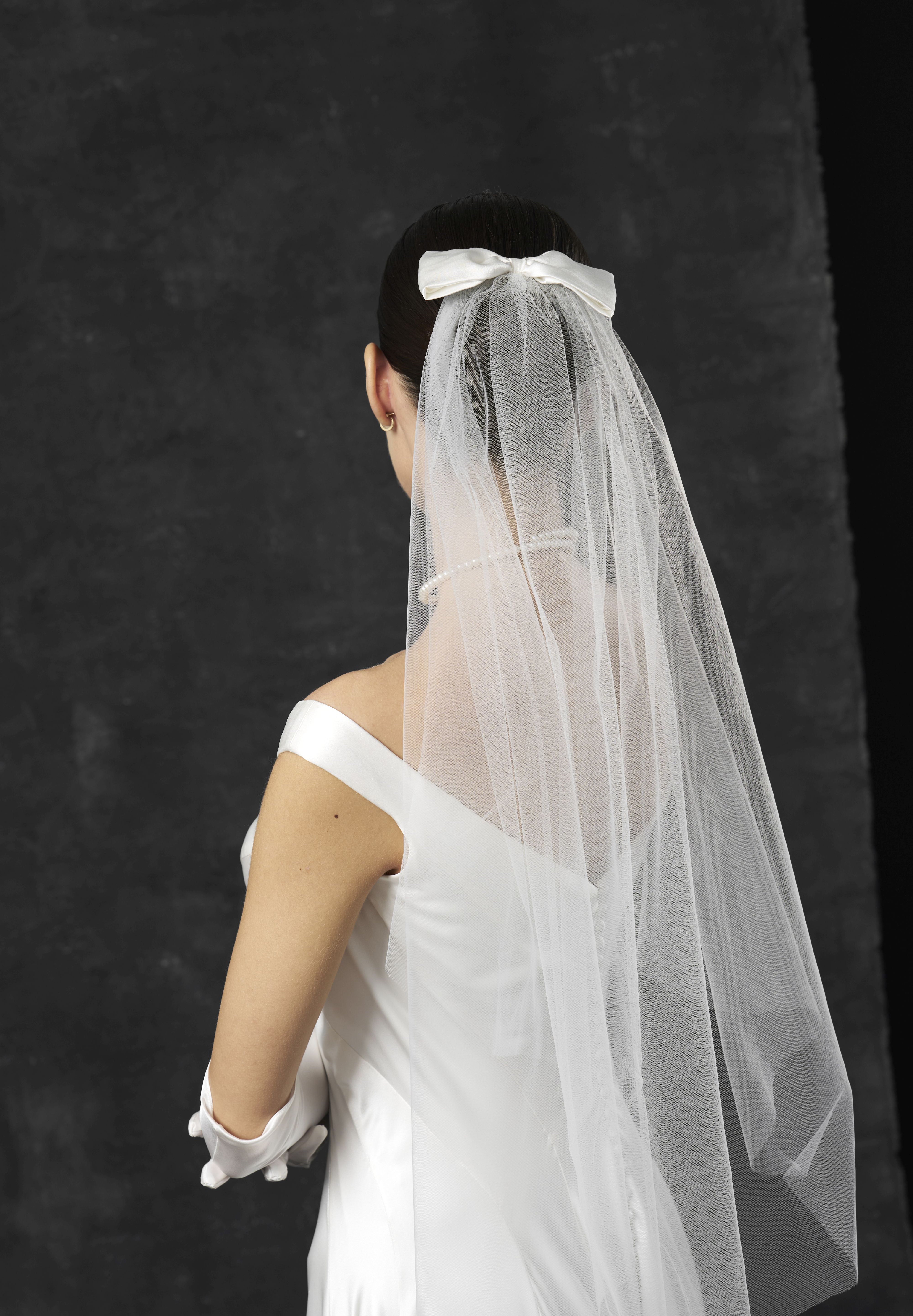 Pixie | Voal mireasa simplu