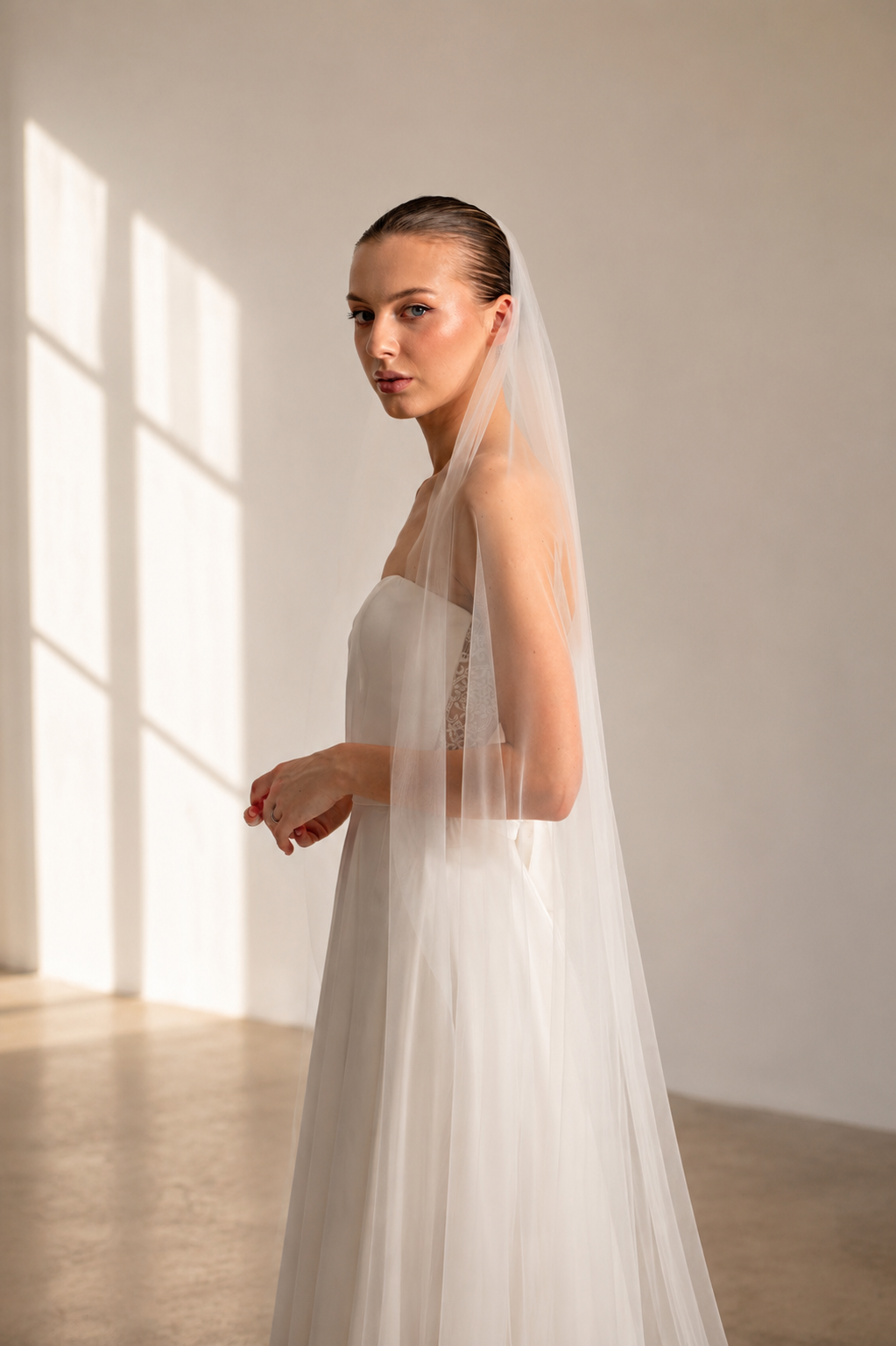 Simplicity | Voal mireasa simplu